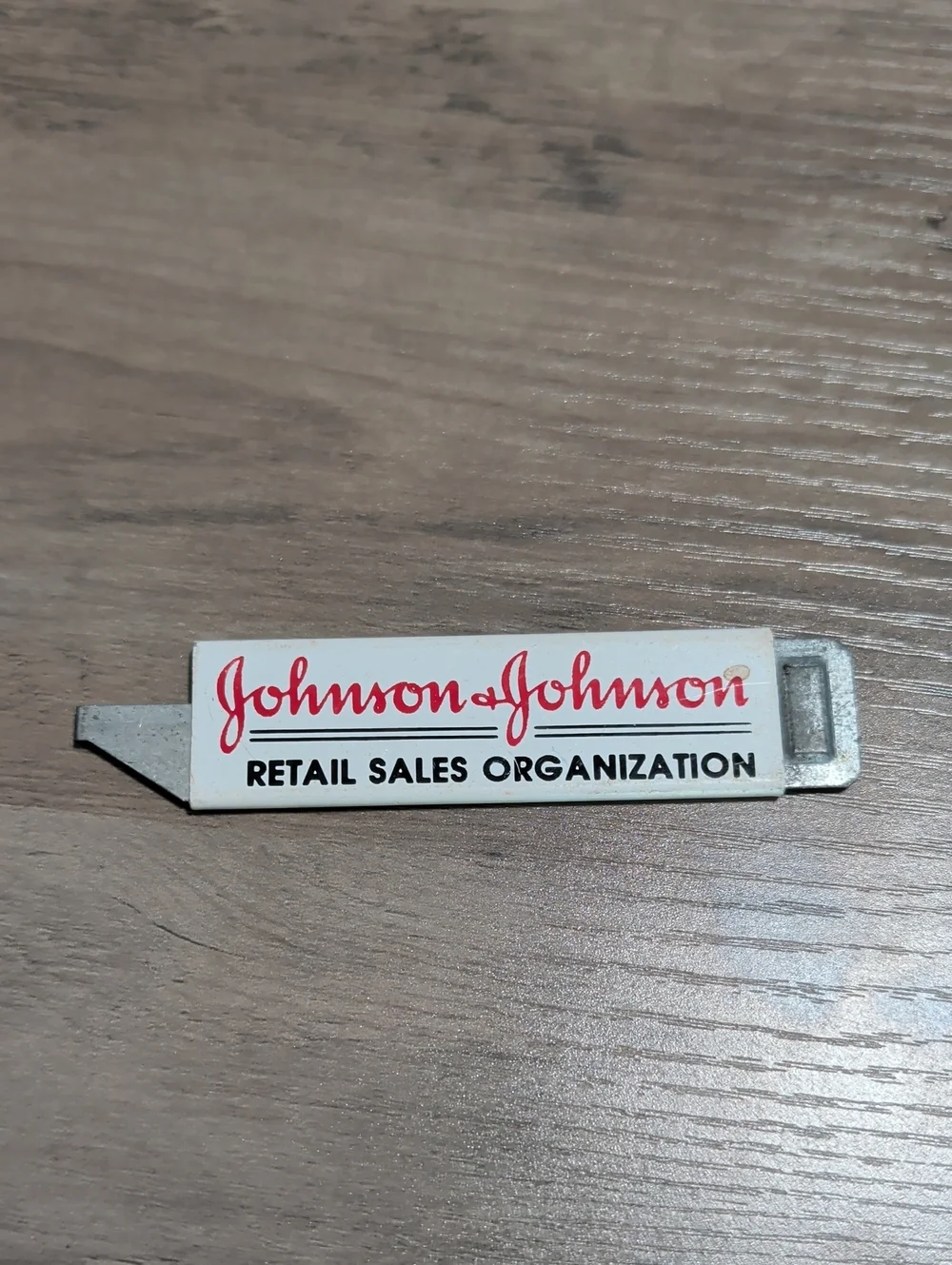 Vintage Johnson And Johnson Letter Opener